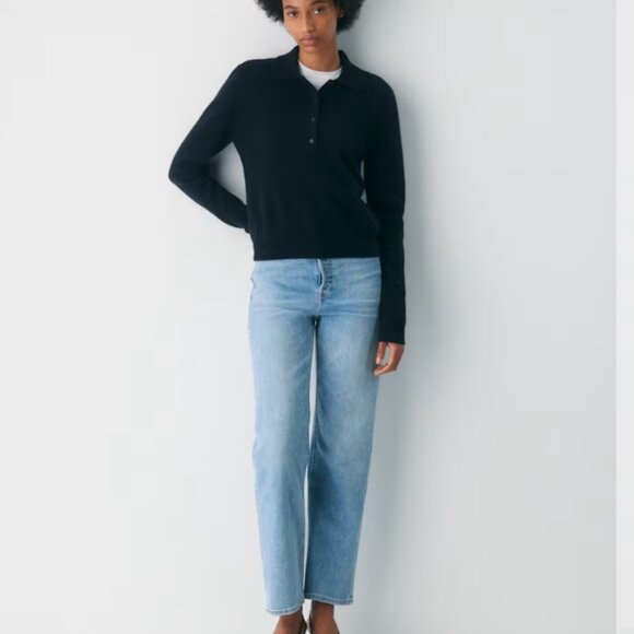 Denim Forum High Rise Straight Leg - Picture 3 of 4